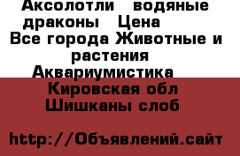 Аксолотли / водяные драконы › Цена ­ 500 - Все города Животные и растения » Аквариумистика   . Кировская обл.,Шишканы слоб.